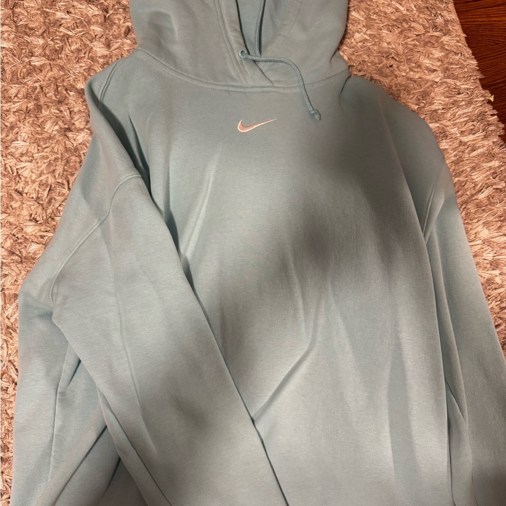 Nike Sky Blue Pullover Hoodie